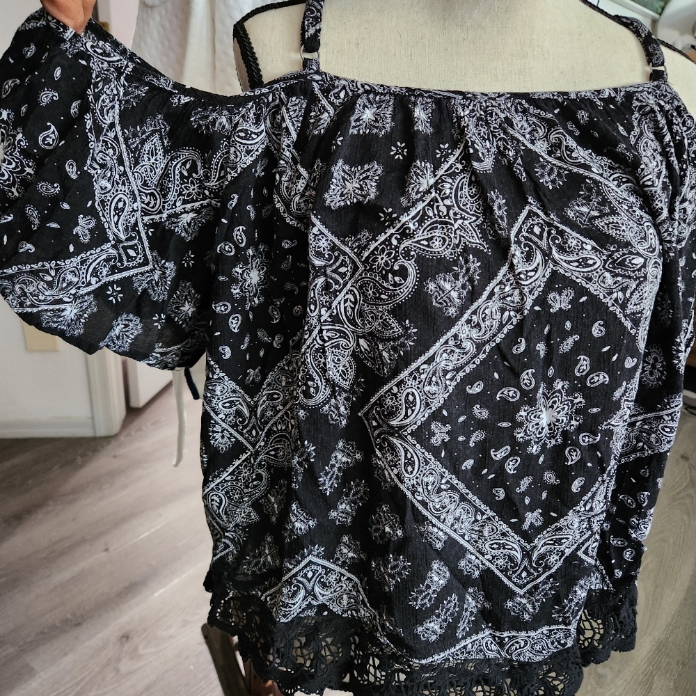 Maurices Cold Shoulder Blouse
